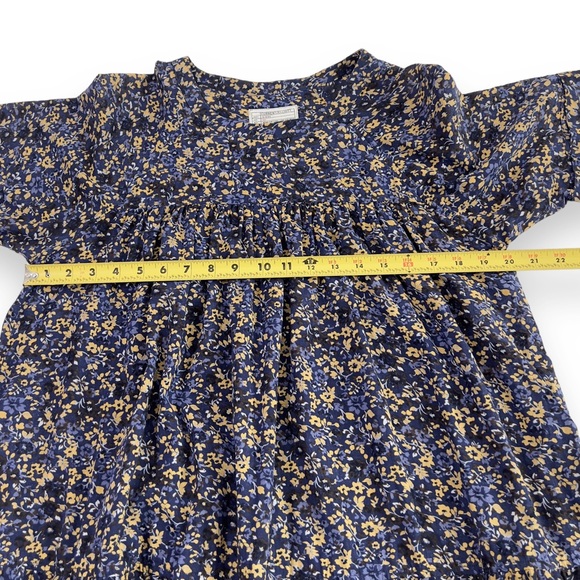 Current Elliott The Raglan Tee Dress in Floral Field 100% Cotton - Picture 13 of 16